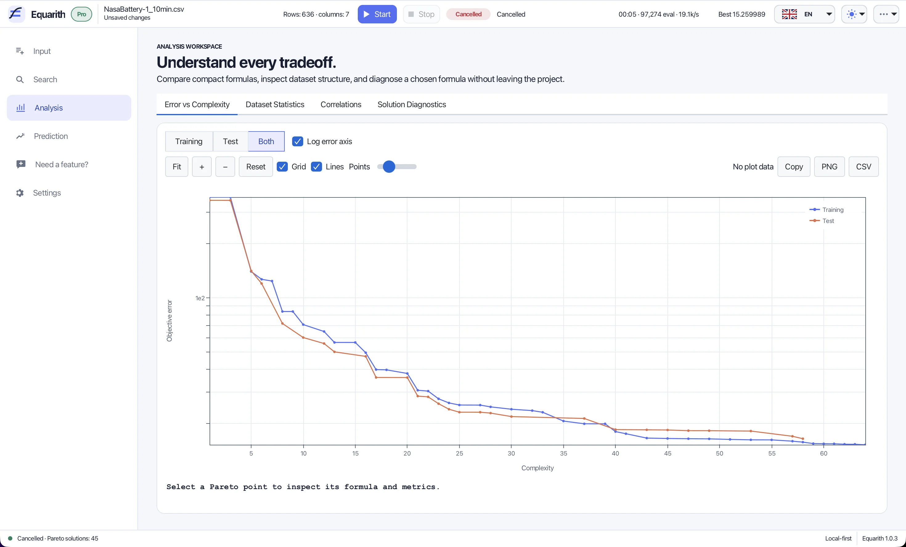 Equarith result preview — 03