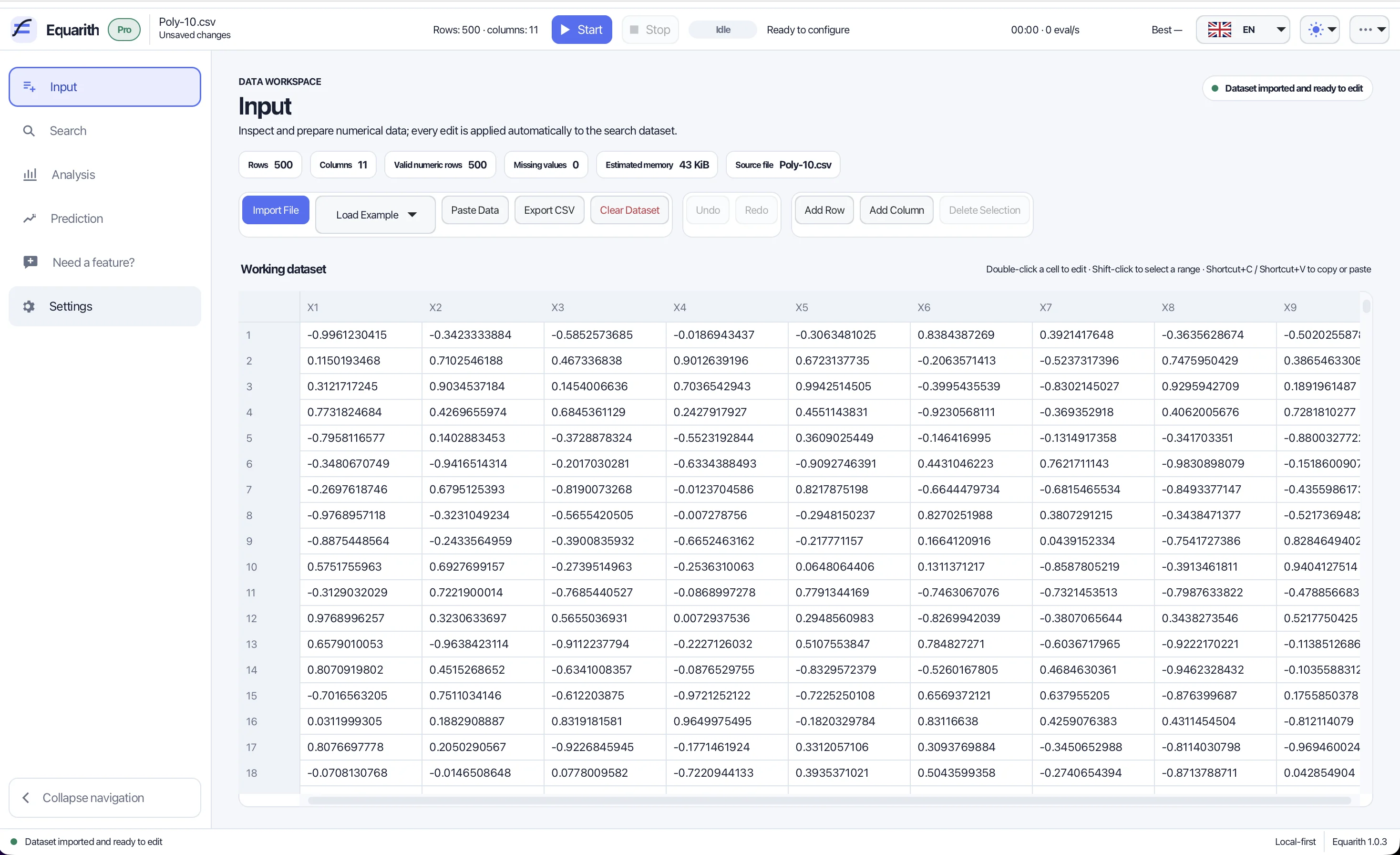 Equarith result preview — 06