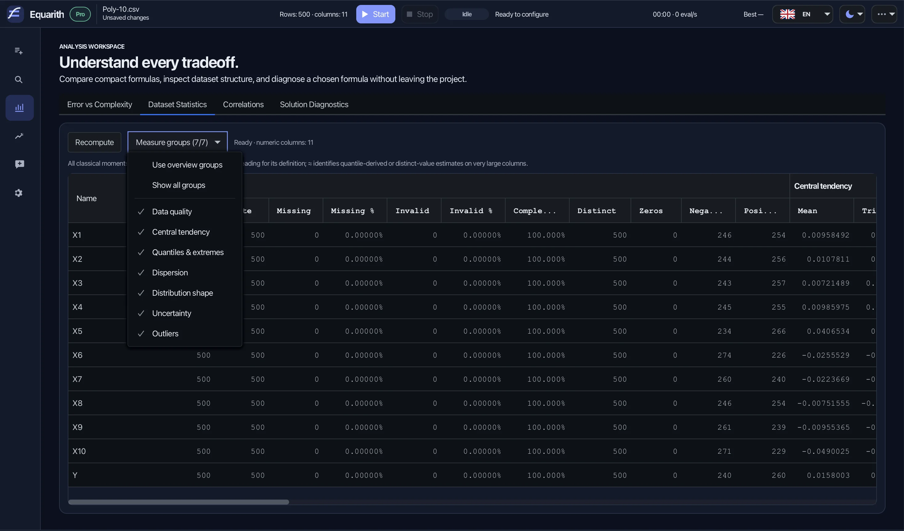 Equarith result preview — 07